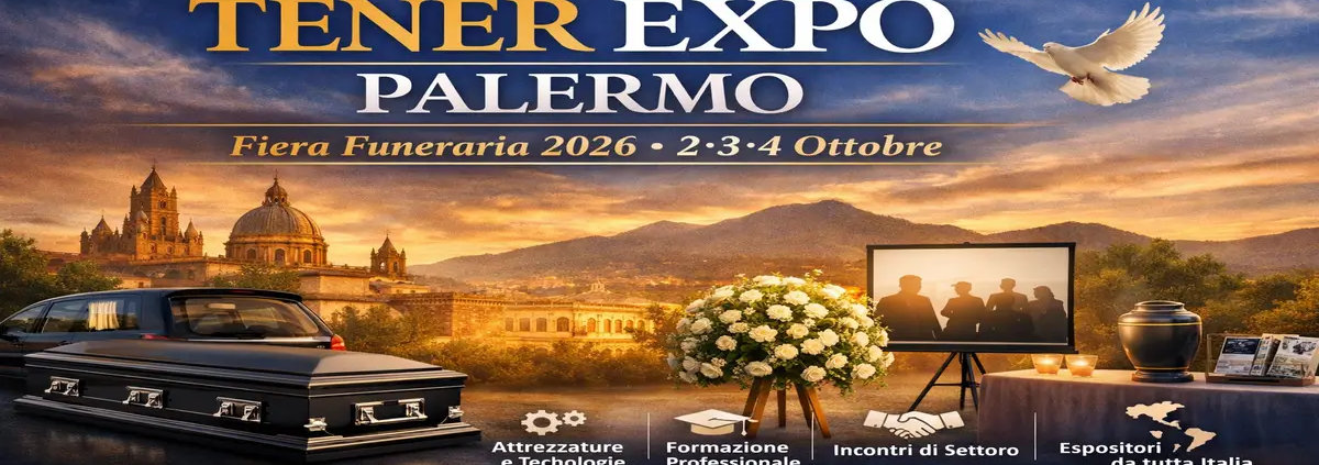 Evento Funerario Palermo – Dal 2 al 4 ottobre 2026, il punto di riferimento per chi opera nel settore funerario.